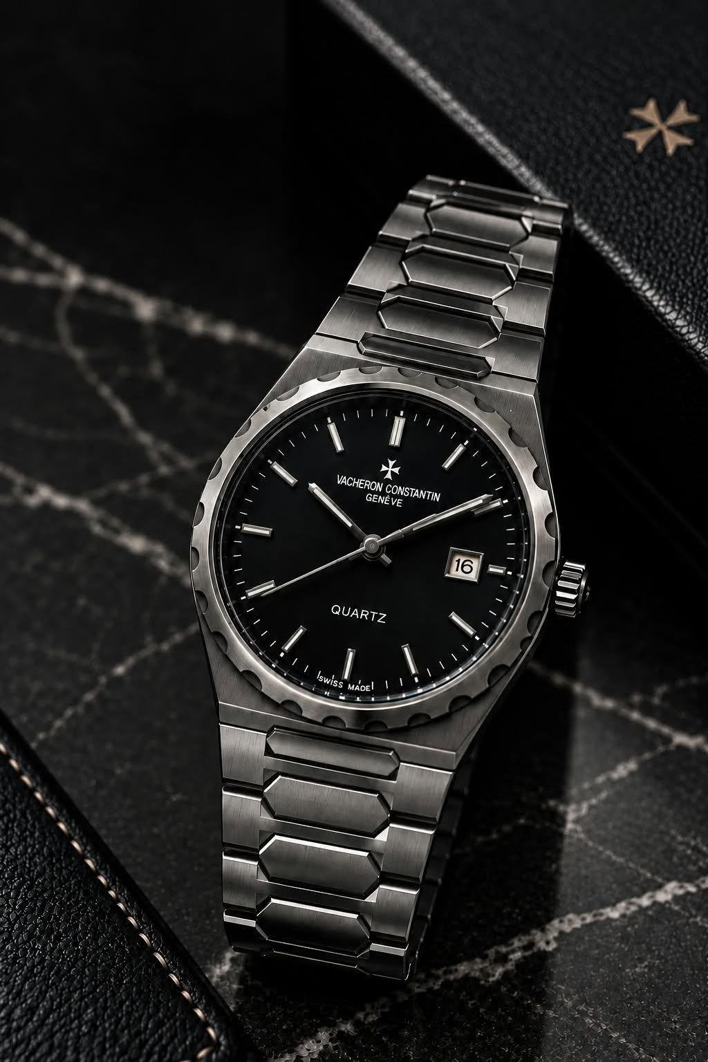 Vacheron Constantin Historiques 222-Silver Dial & Black Chain